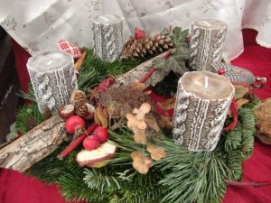 Bastelwerkstatt, Gartenseminare und kreativ Workshops für Kinder und Erwachsene in der GartenWerkstatt Berlin Ideen für Adventskerzenhalter