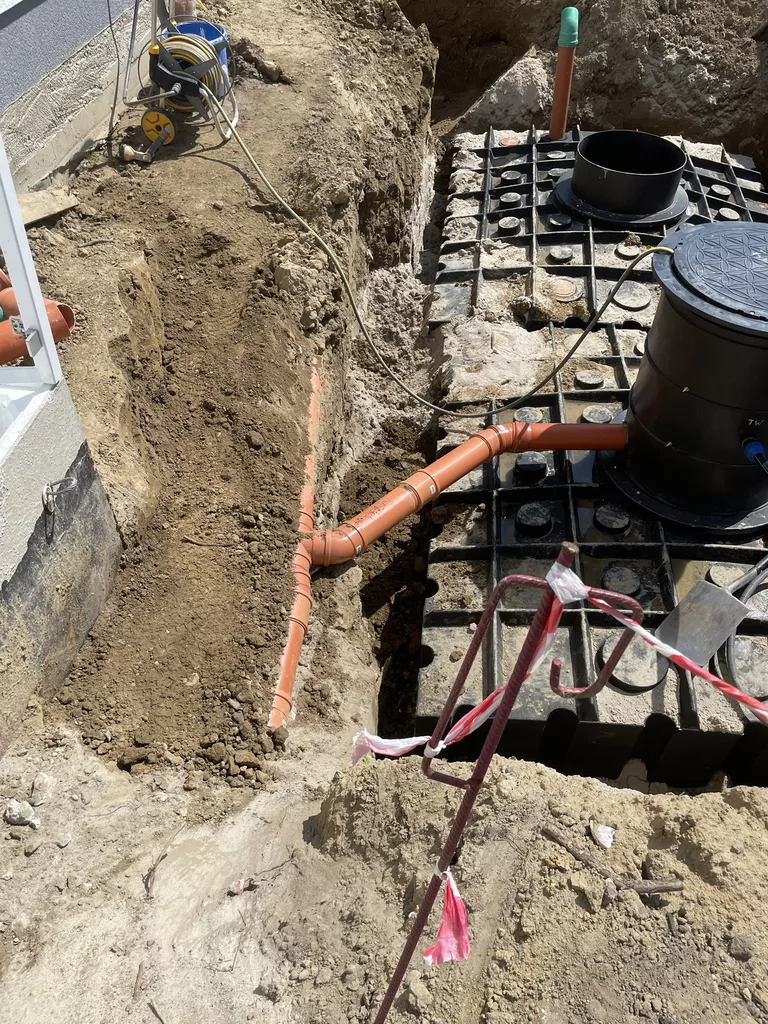 Referenz-Neuanlage-Rigole