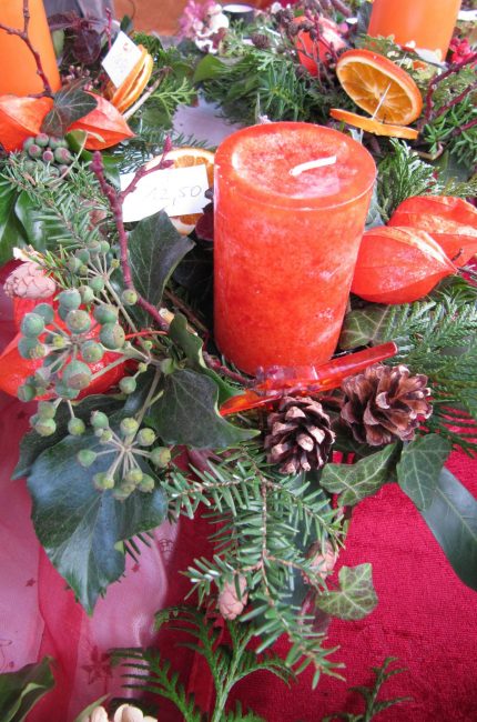 Bastelwerkstatt, Gartenseminare und kreativ Workshops für Kinder und Erwachsene in der GartenWerkstatt Berlin Ideen für Weihnachtsdeko